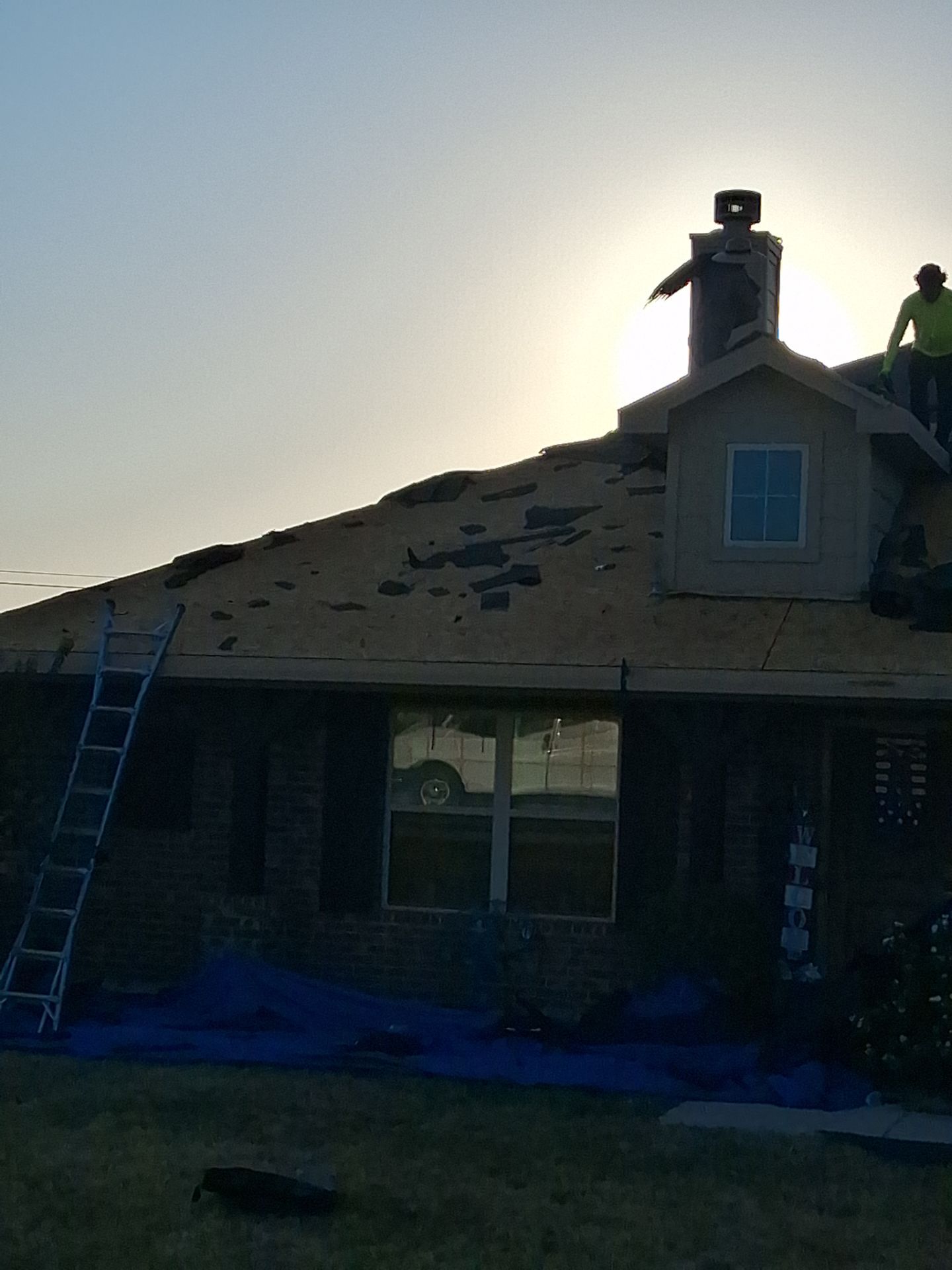 Residential Roof Replacement and Decking Repair in Springtown, Texas by Performance 1 Roofing