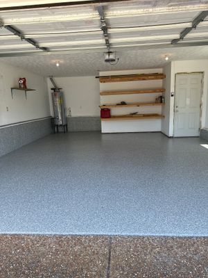 Garage Floor Coating using Thyme