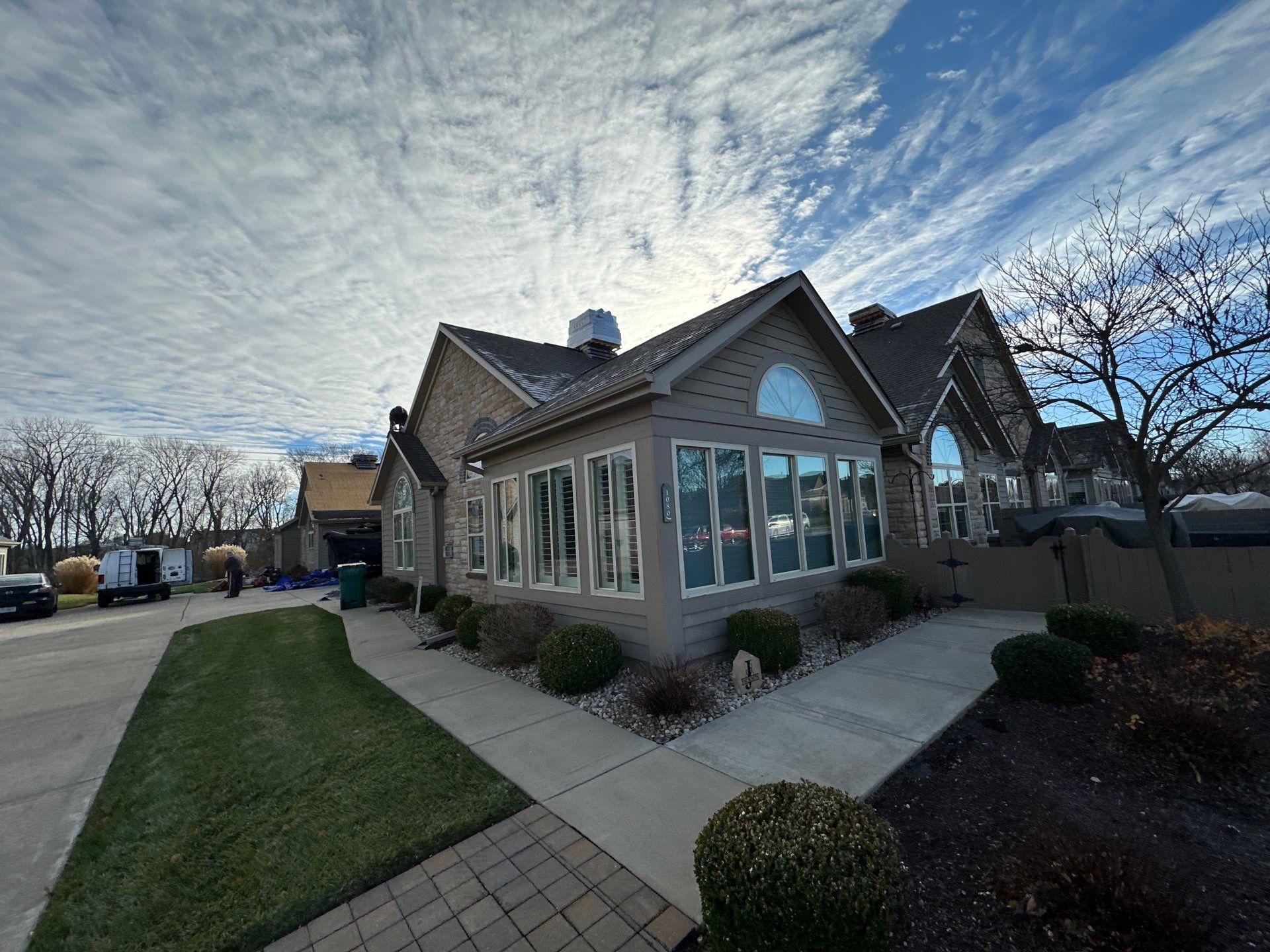 Installation of New Roof by H&F Exteriors