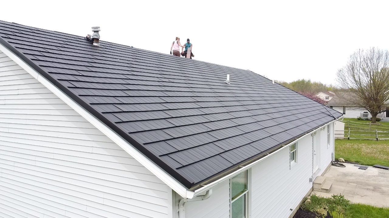 Metal Shingle Shake Roof Installation – Sidney, Ohio by 4Ever Metal Roofing