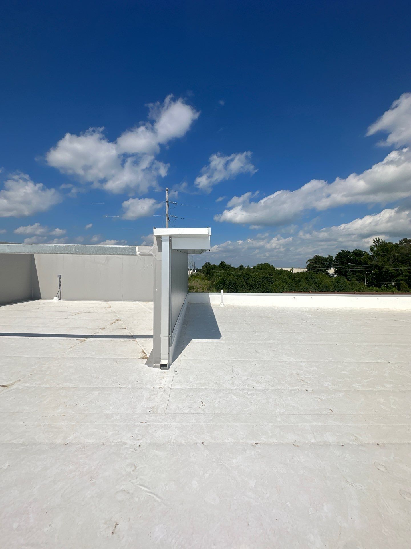 Commercial Roofing Installation using Insulated roof and wall panels by Nitro Roofing and Construction