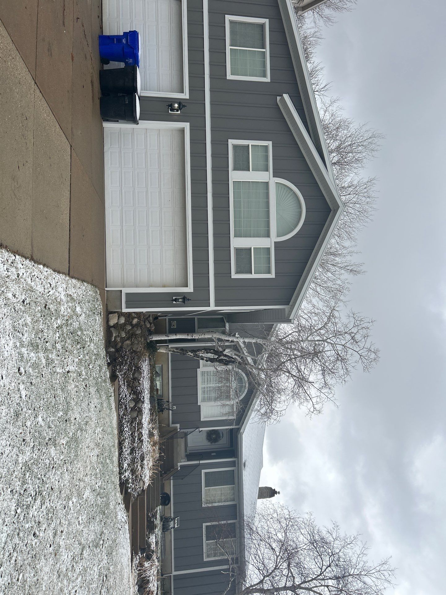 Bountiful | Massive Stucco Conversion & Mixed Profiles | Aged Pewter by Ideal Siding Utah