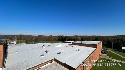 John Glenn High school Roof Install