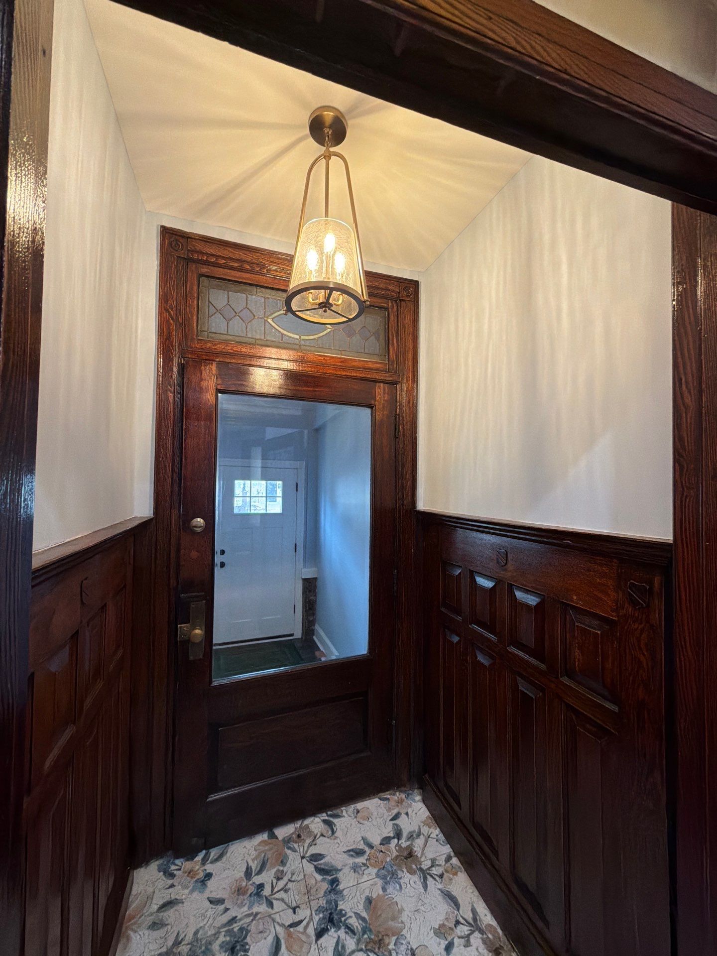 Calm Color and Cozy Flow in a Philadelphia Home by Groovy Hues