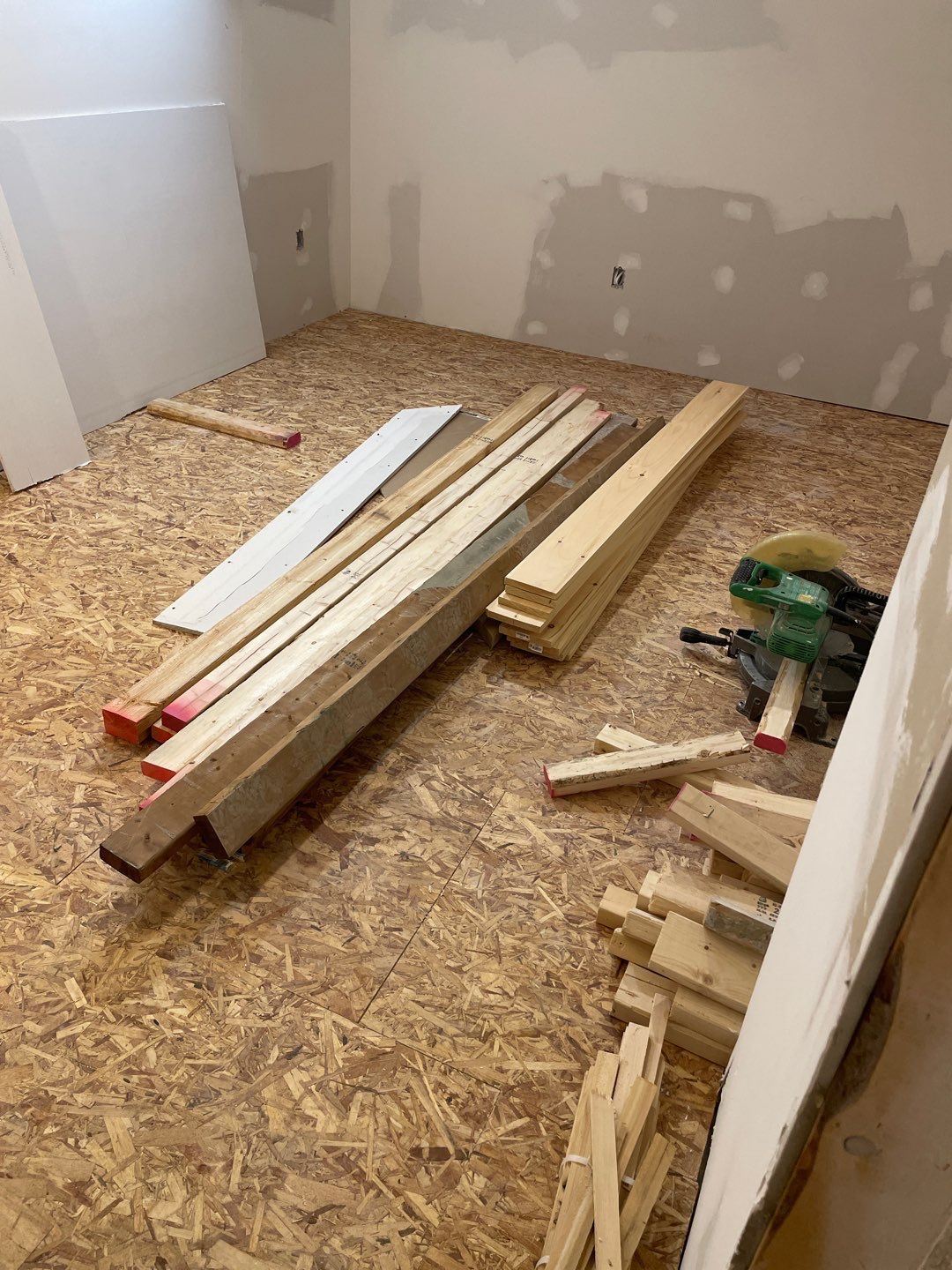 Basement rebuilt after flood by Eco-Nature Construction Inc.