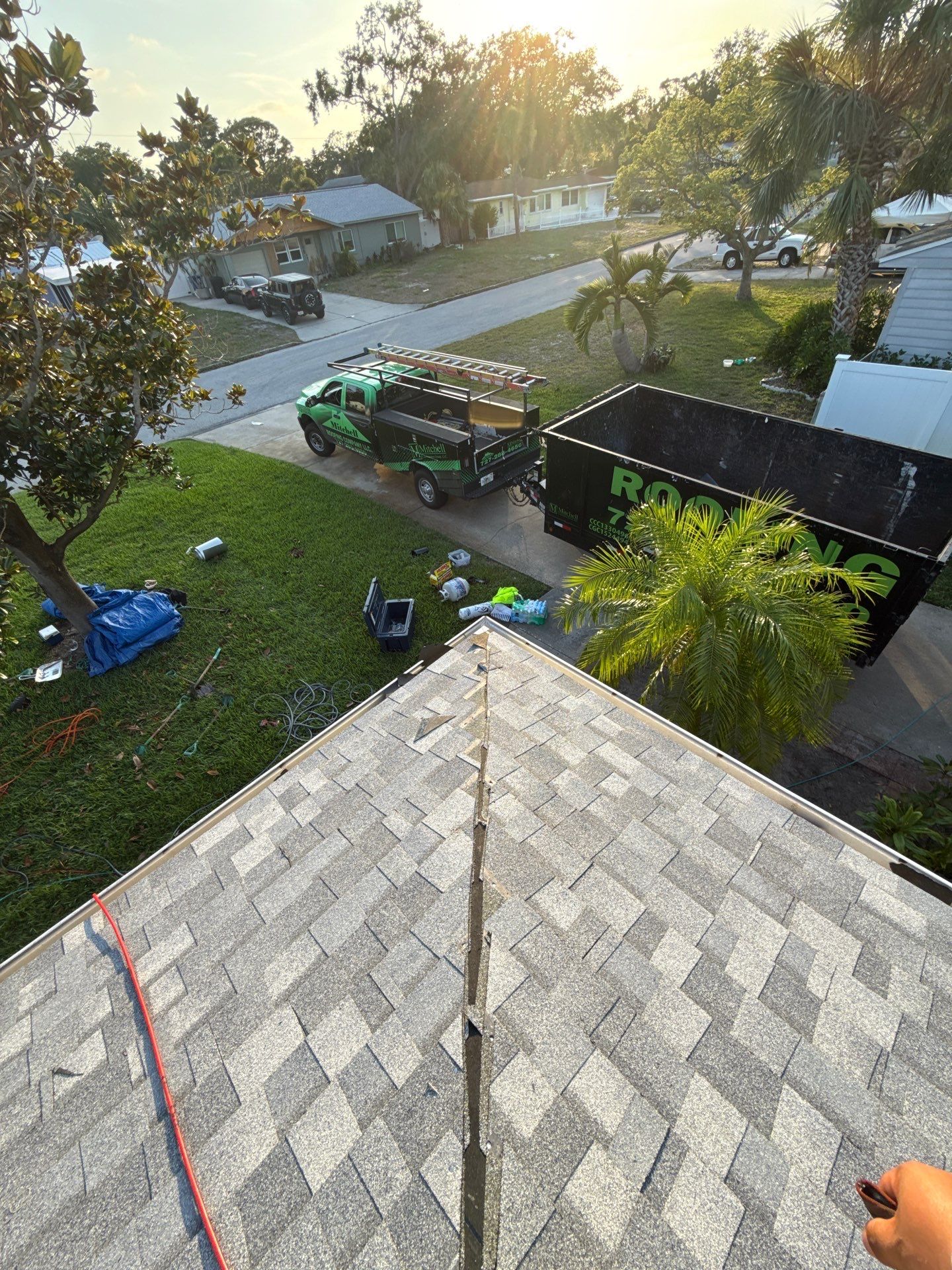 Project in St. Petersburg 33710 by Mitchell Roofing Company LLC 