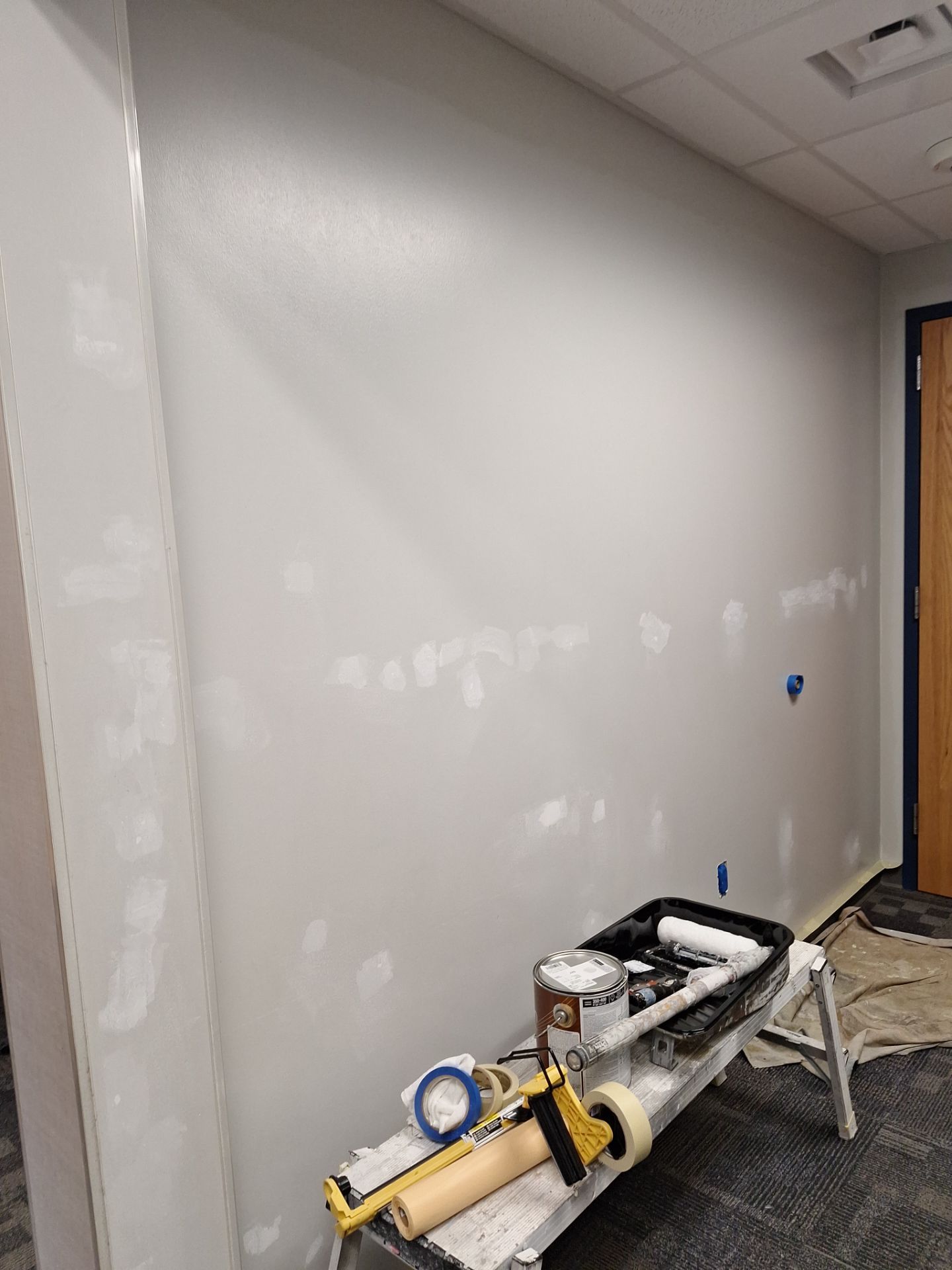 Interior Drywall Patching and repainting for Oakridge School district! by Gordon Painting