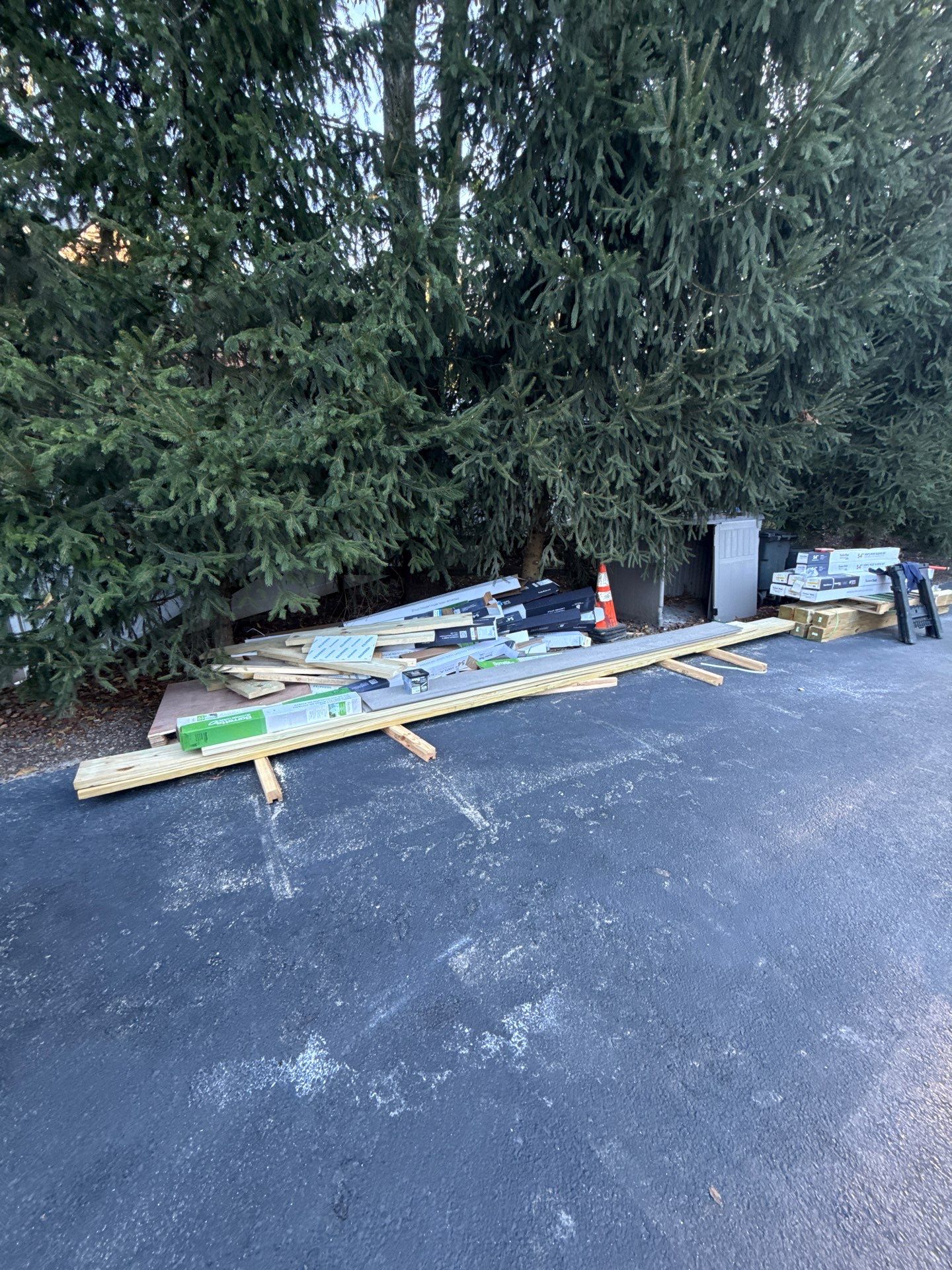 Deck extension  by Cousins Roofing Siding & Decks