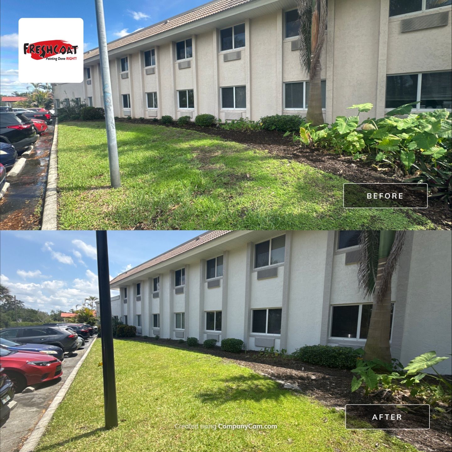 Life Car Center of Punta Gorda - Commercial Exterior by Fresh Coat Painters