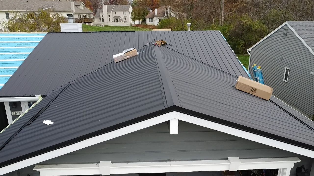 Exposed Fastener Metal Roof Replacement – Fort Wayne, IN by 4Ever Metal Roofing
