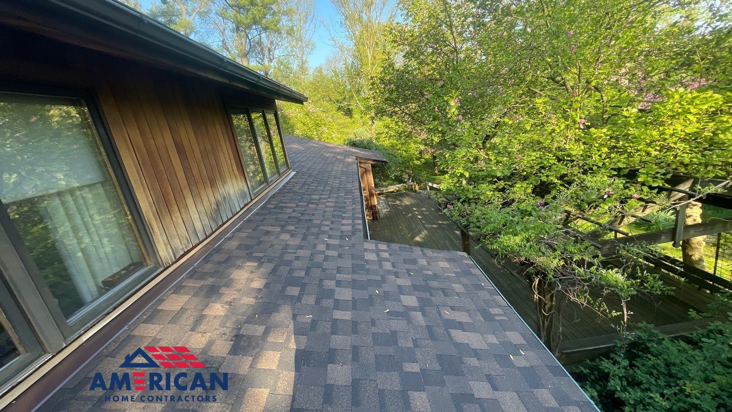 Roof Replacement w/ Skylights in Baltimore, MD (IKO Dynasty) by American Home Contractors