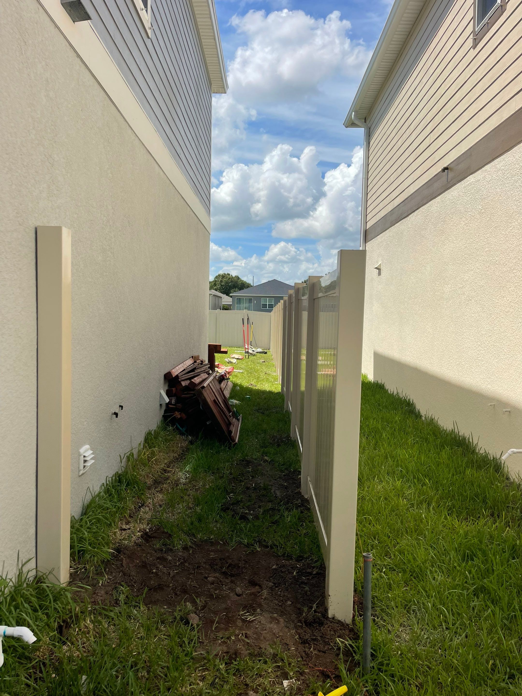 Vinyl Fence Installation using Vinyl Privacy Fence  by Asap fence and gates, LLC