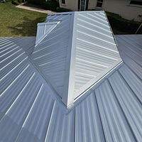 24ga 1" Nail-Strip Mill Finish by Total Roofing System The Metal Roof Experts