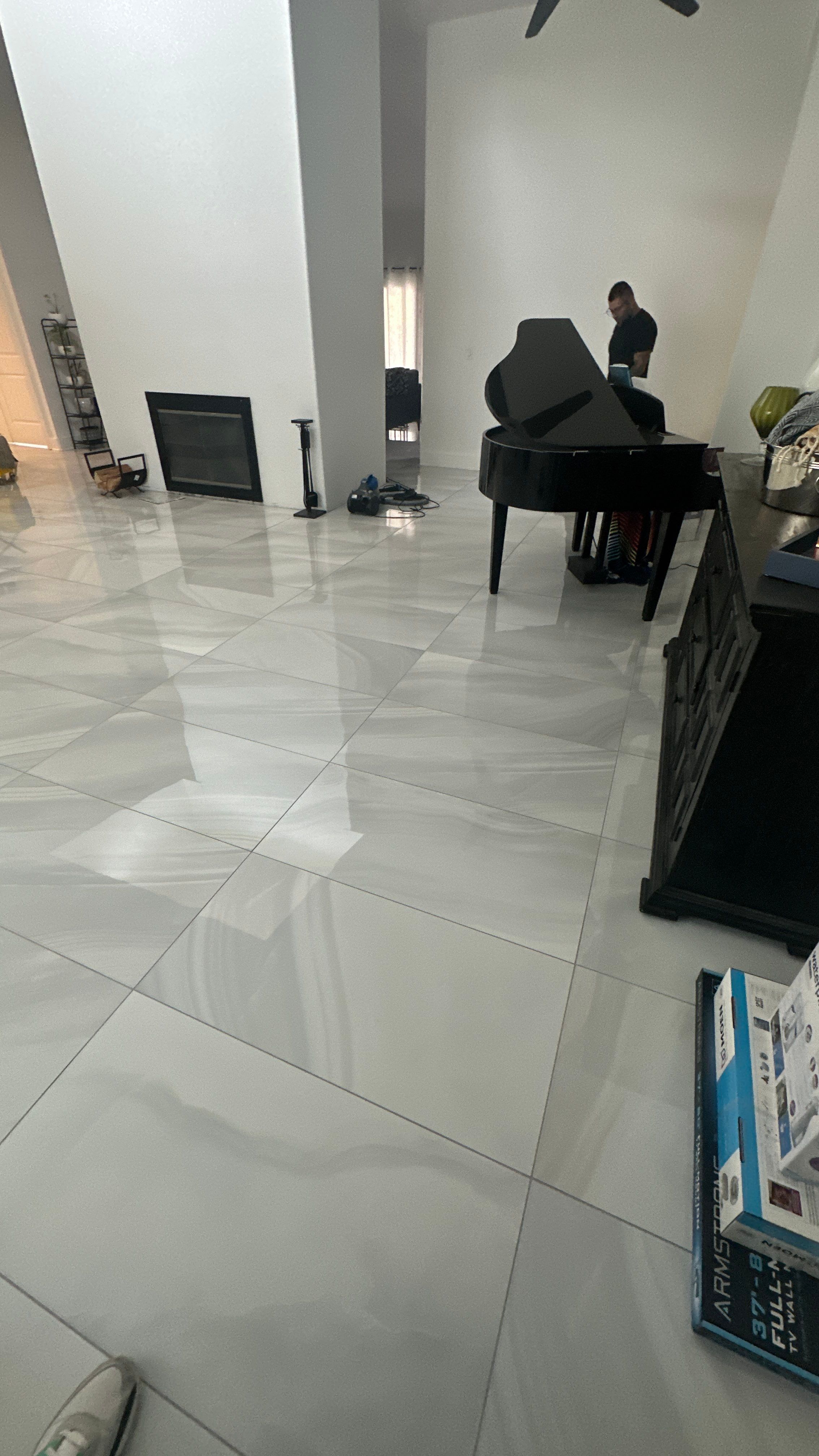 Showers & Floor Home Remodel by Footprints Floors of Chandler 