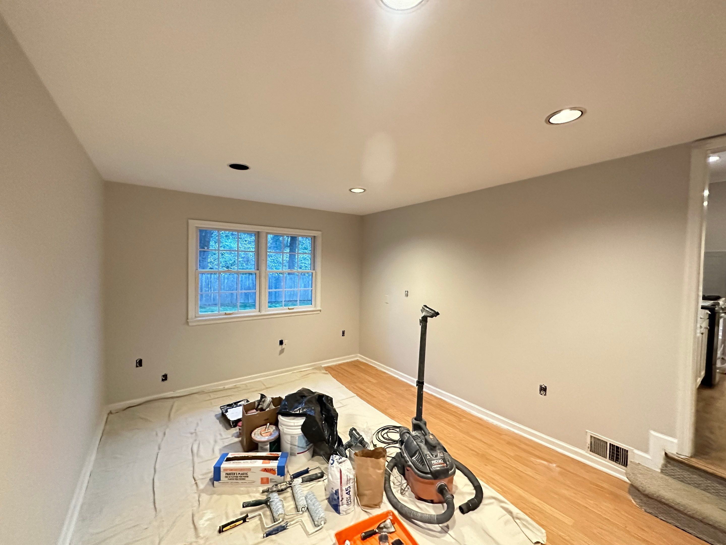 Interior Painting/Bathroom Remodel using Tile by Home Concepts Construction