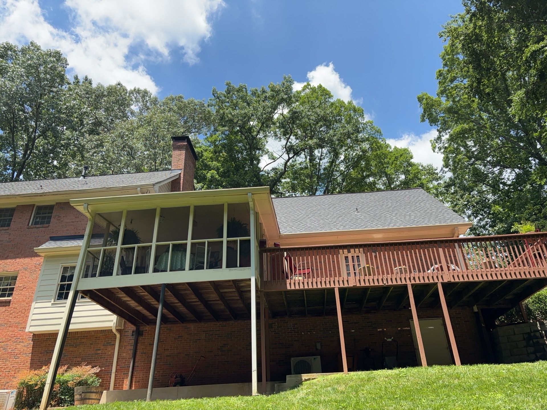 Stone Mountain, GA Rotted Wood & Shutter Replacement, Exterior Paint, and Deck Resurface by Nelson Exteriors