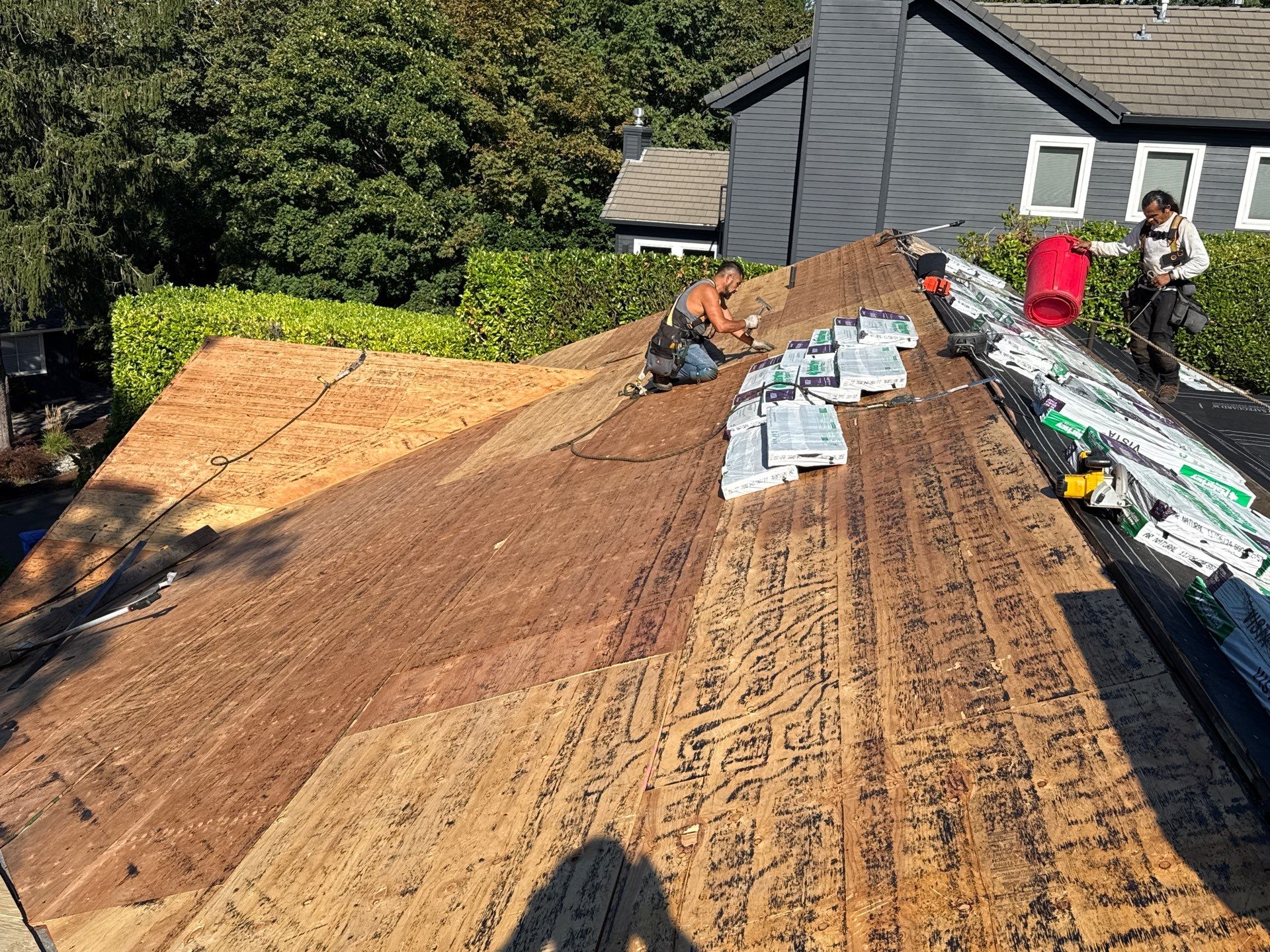 Project in Portland by Tom Leach Roofing