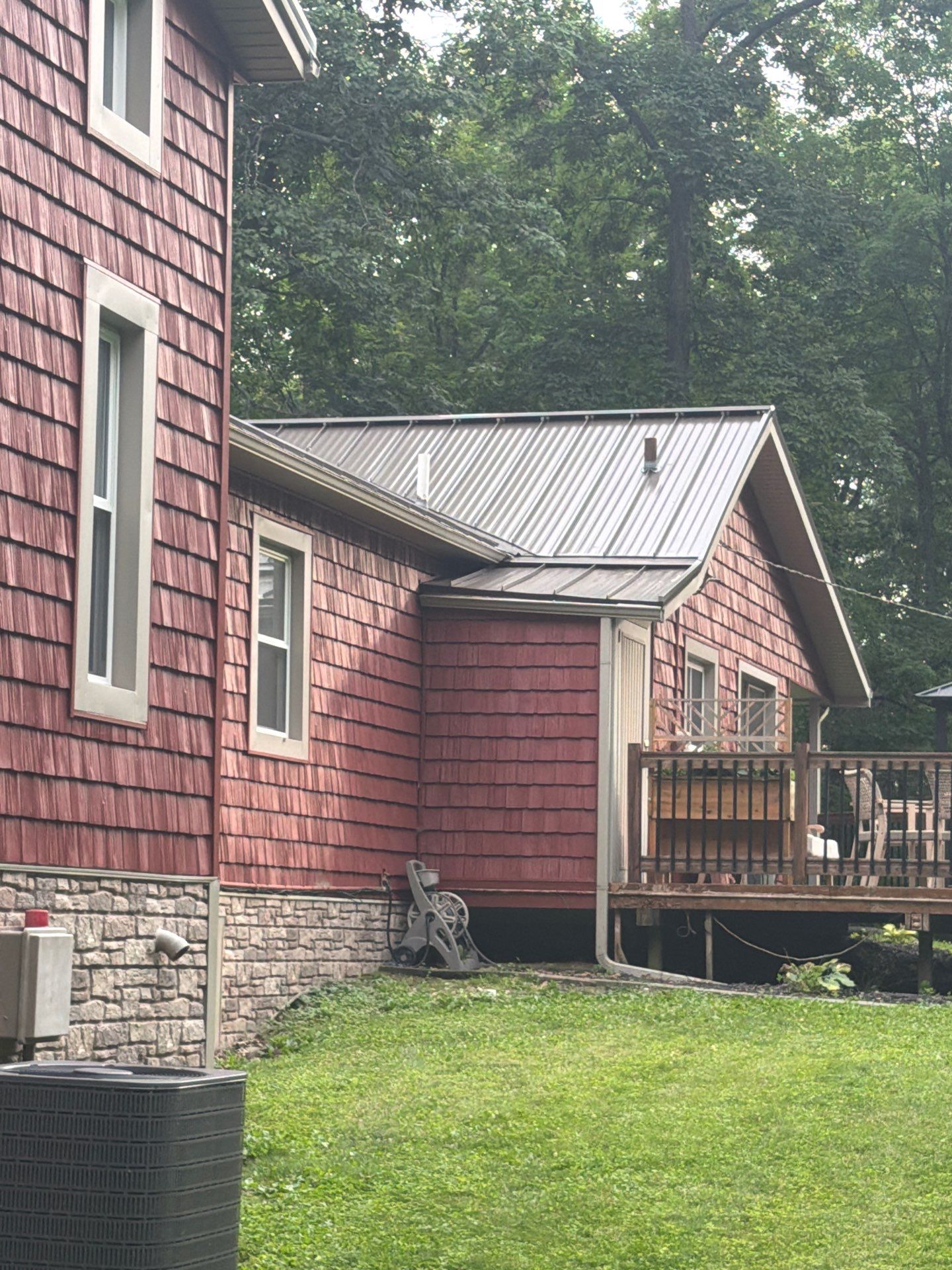 Standing Seam Metal Roofing - Burnished Slate by Hoel Roofing & Remodeling