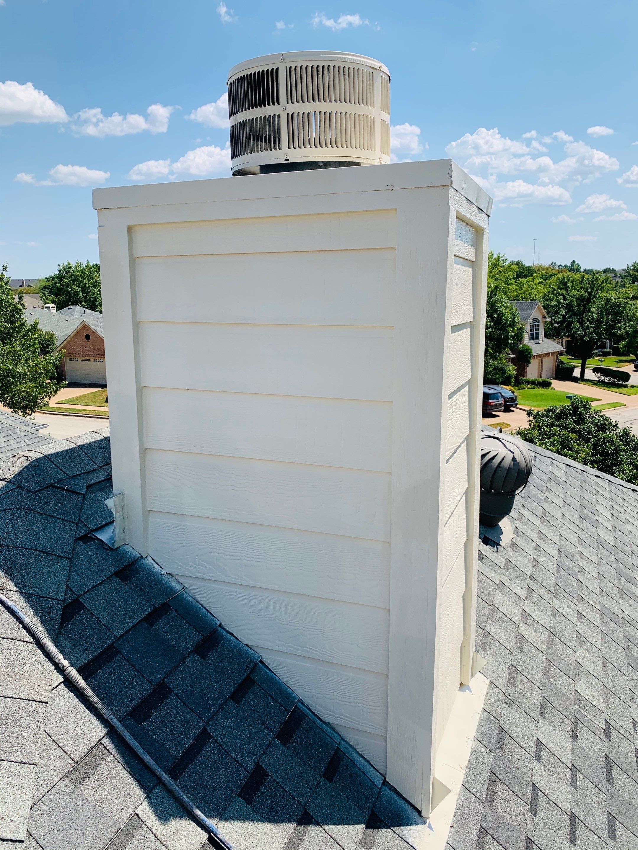 General Construction - From Exterior Siding & chimney, Patios to Full Interior Damage by First United Roofing & Construction