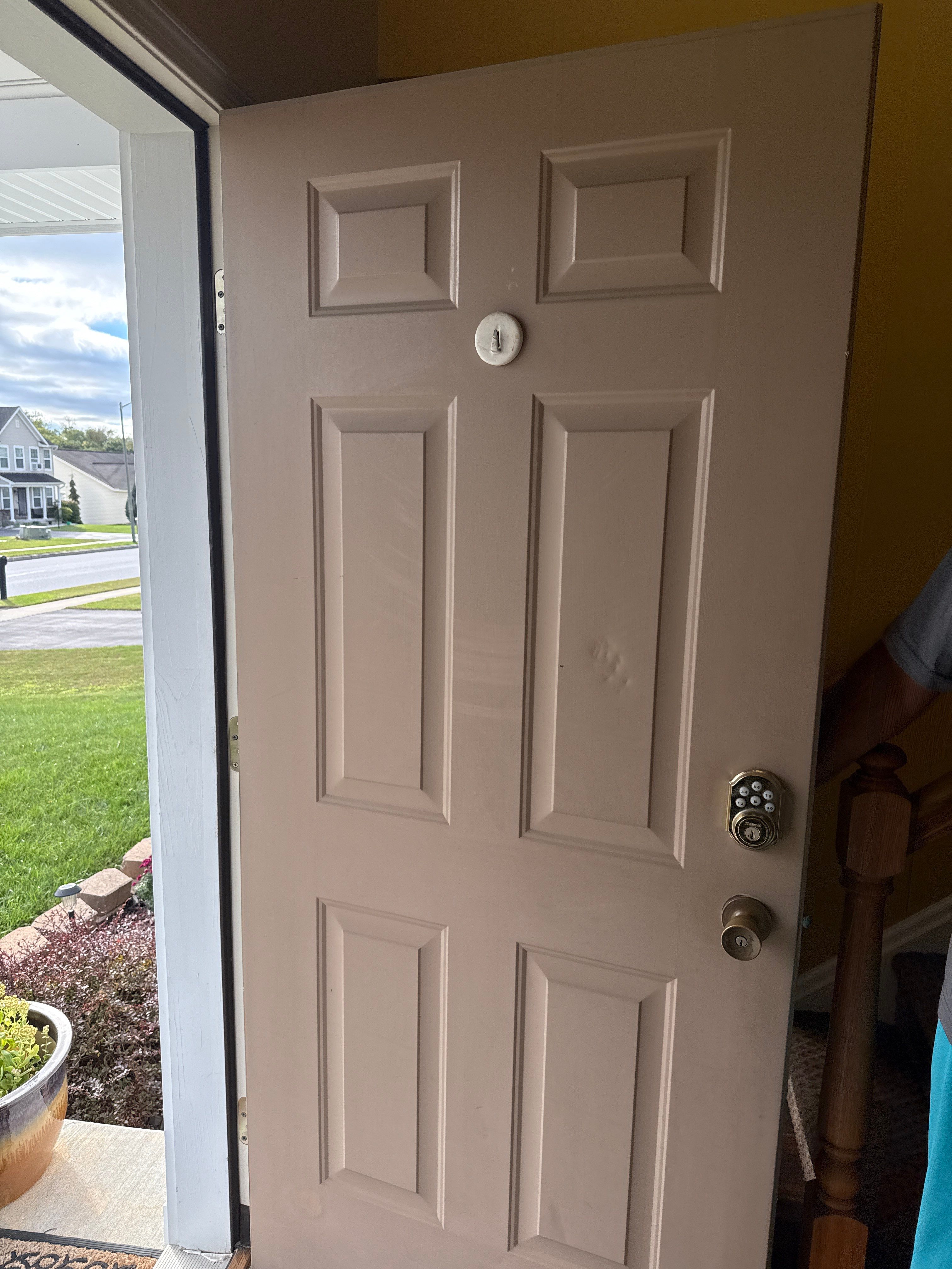 Custom Entry Door Replacement by Esh Builders