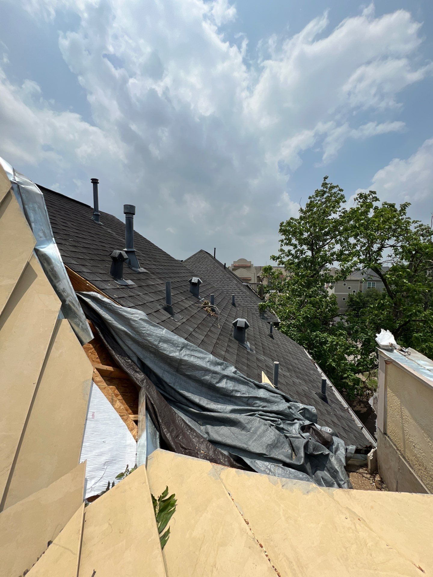 Residential Roofing Repair using Owen's Corning Duration (Lifetime) Shingles by Roof Repair Company