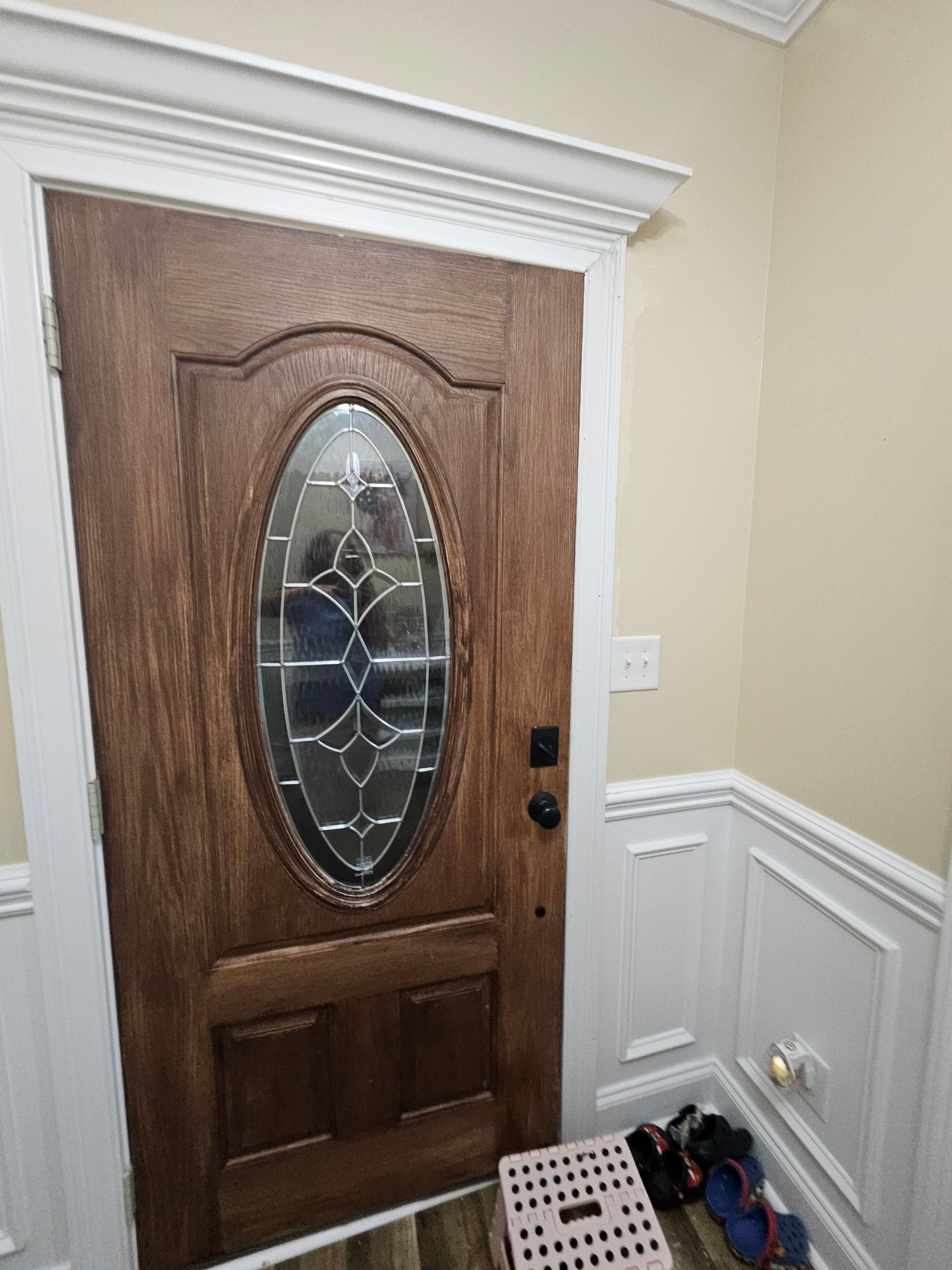 Drywall/door/frame repair and towel hanger installation by Swift Signings and Services LLC