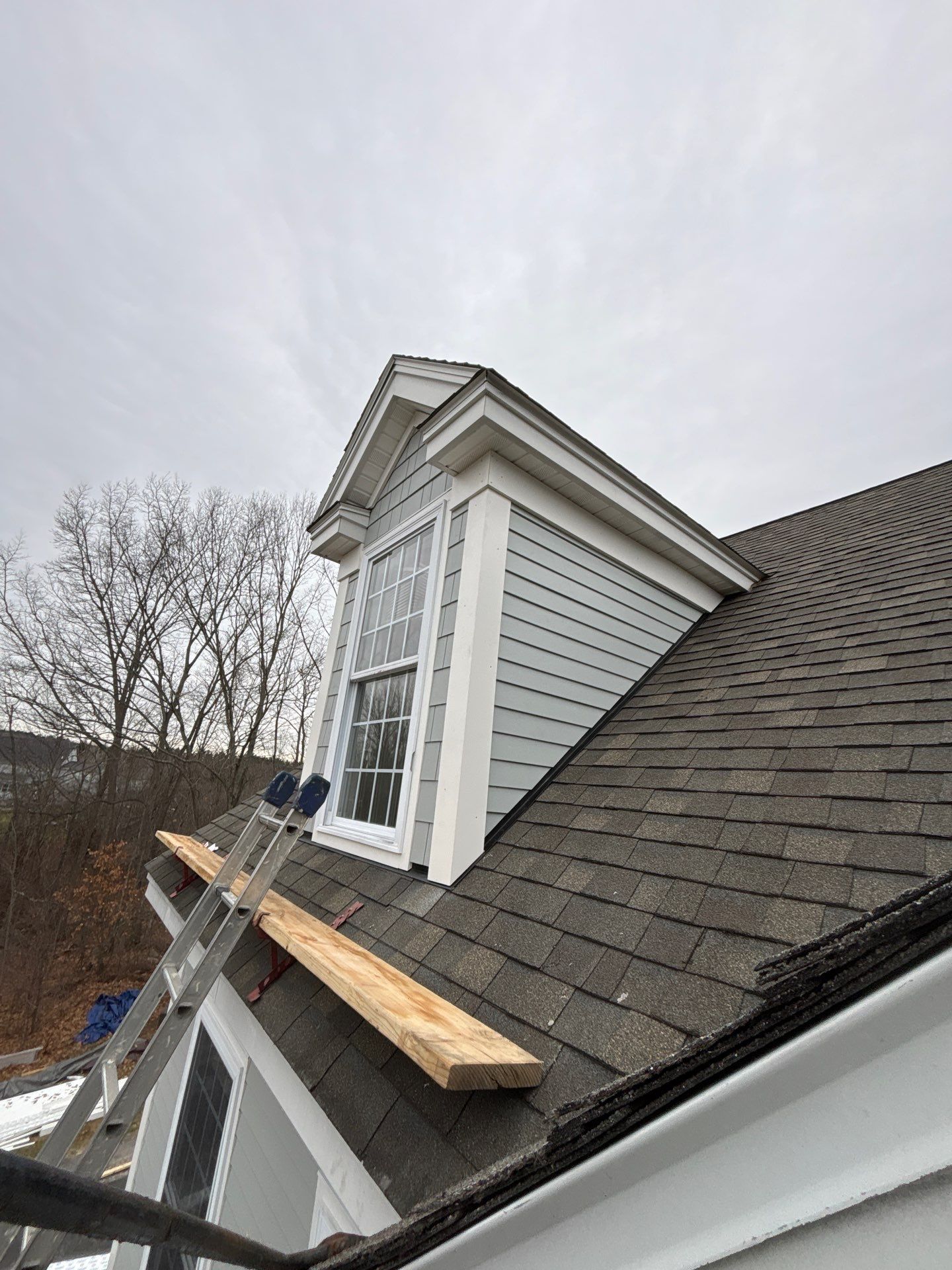 Complete Home Renovation with James Hardie® Clapboard & Shake Siding and Custom PVC Trim by Sensible Home Solutions