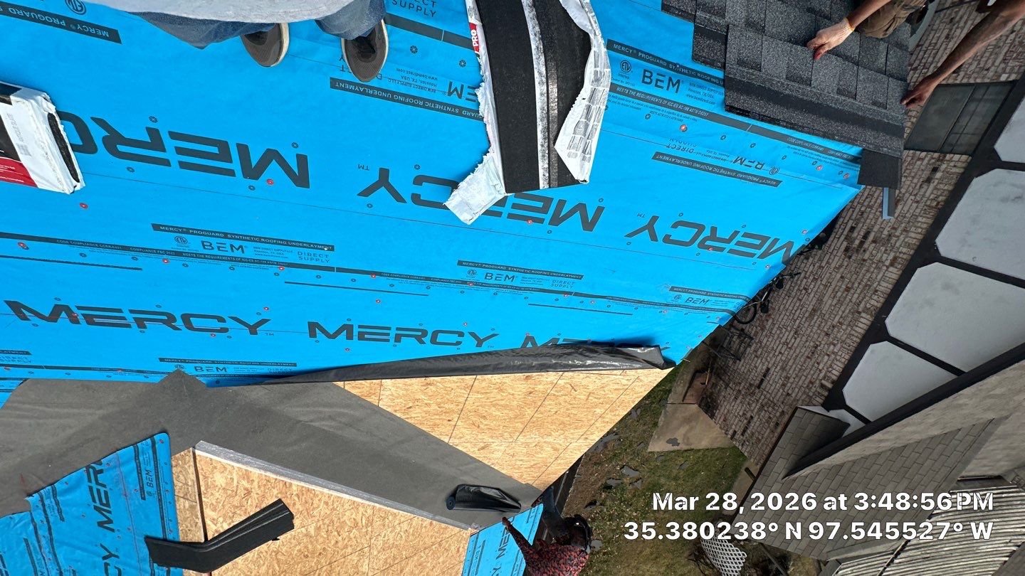 Project in Oklahoma City by Icon Roofing And Construction