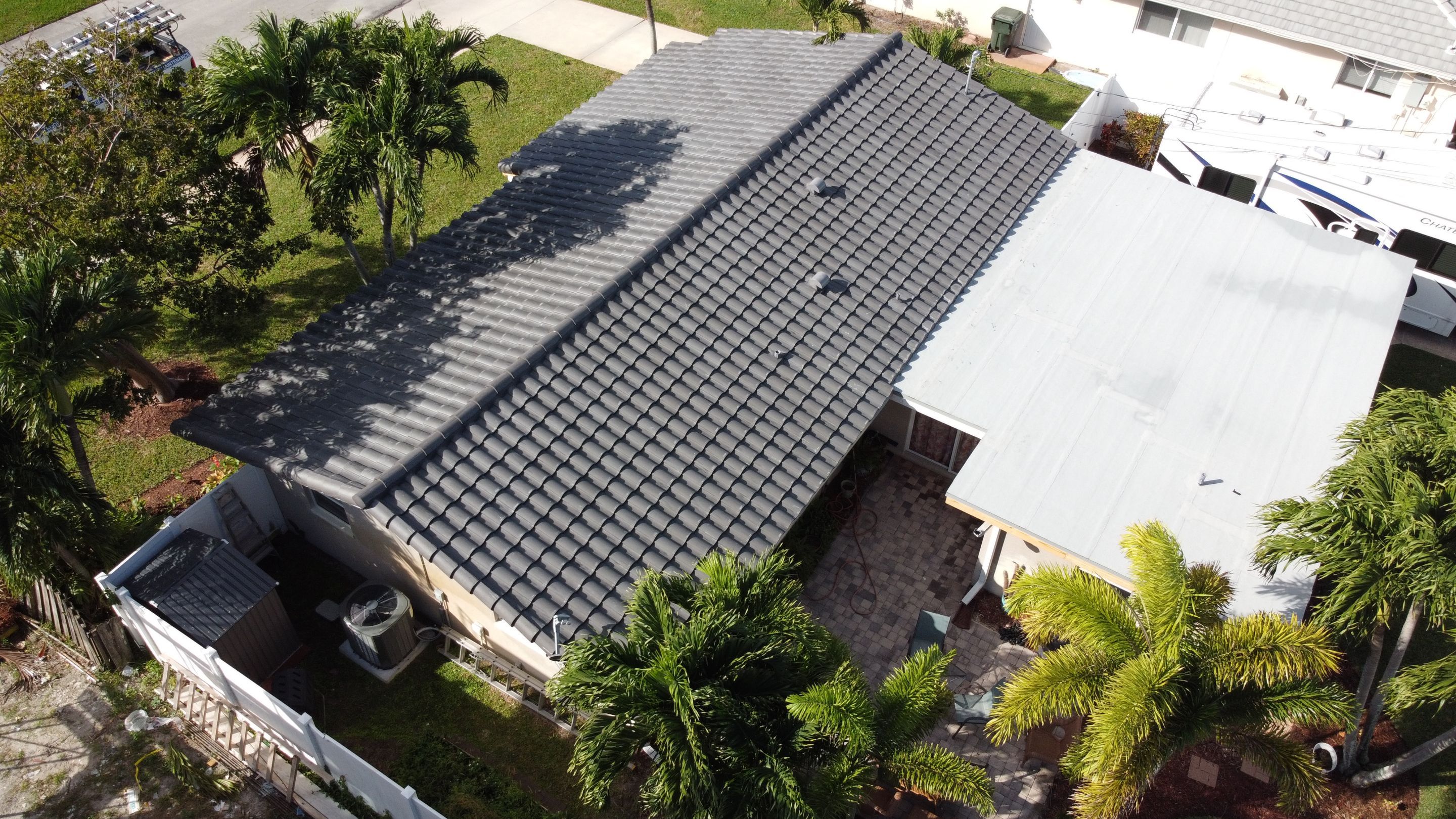 Residential Roofing Installation using Eagle Roofing Tile by BLUES BROTHERS ROOFING