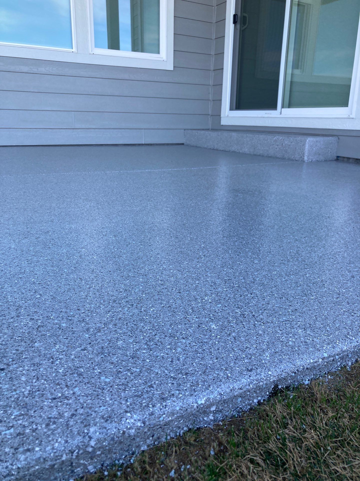 Patio Transformation using Agate Hybrid by Croc Coatings, LLC