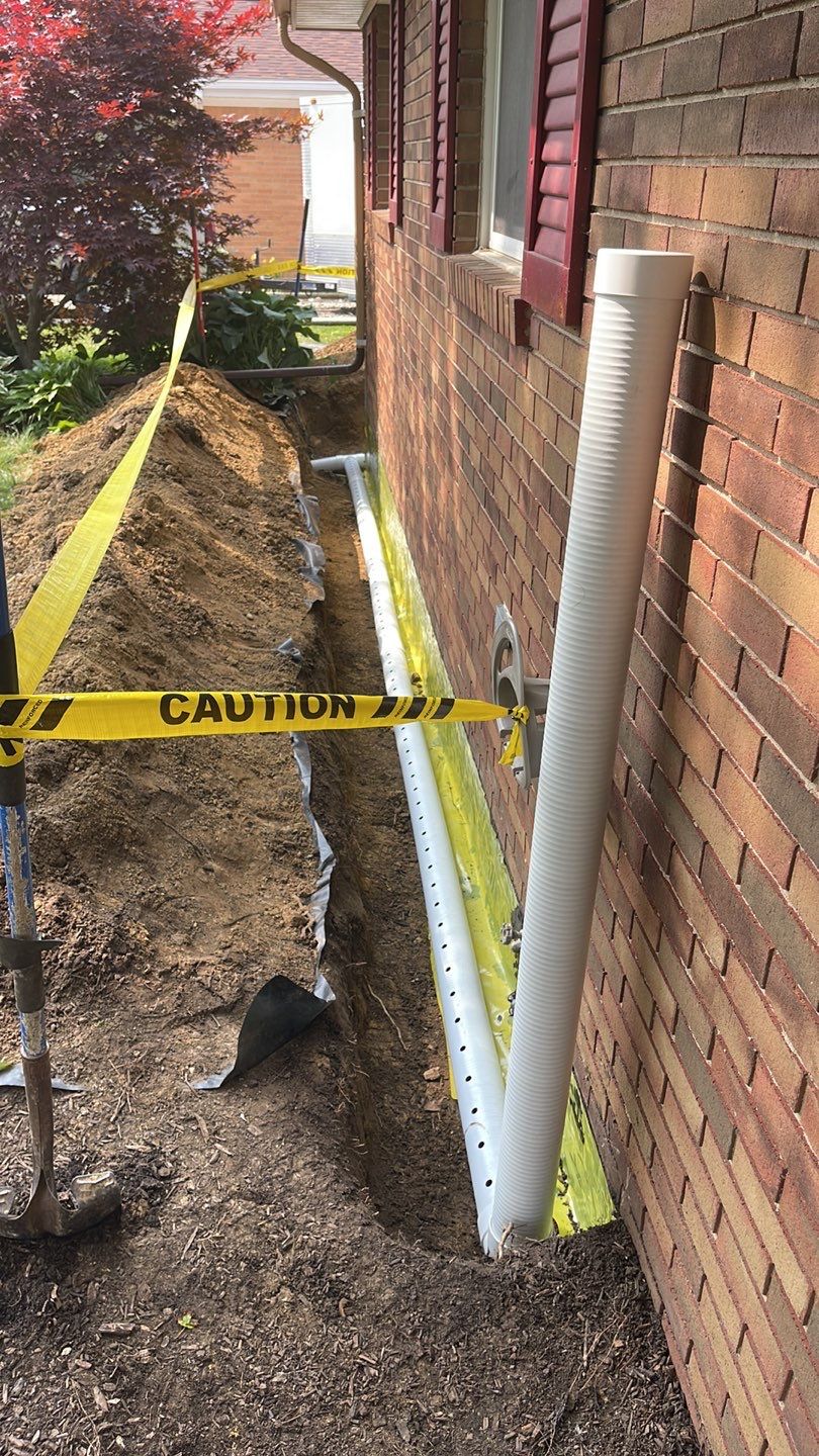 Shallow Waterproofing System and Crawl Space Repairs by Toledo Basement Repair