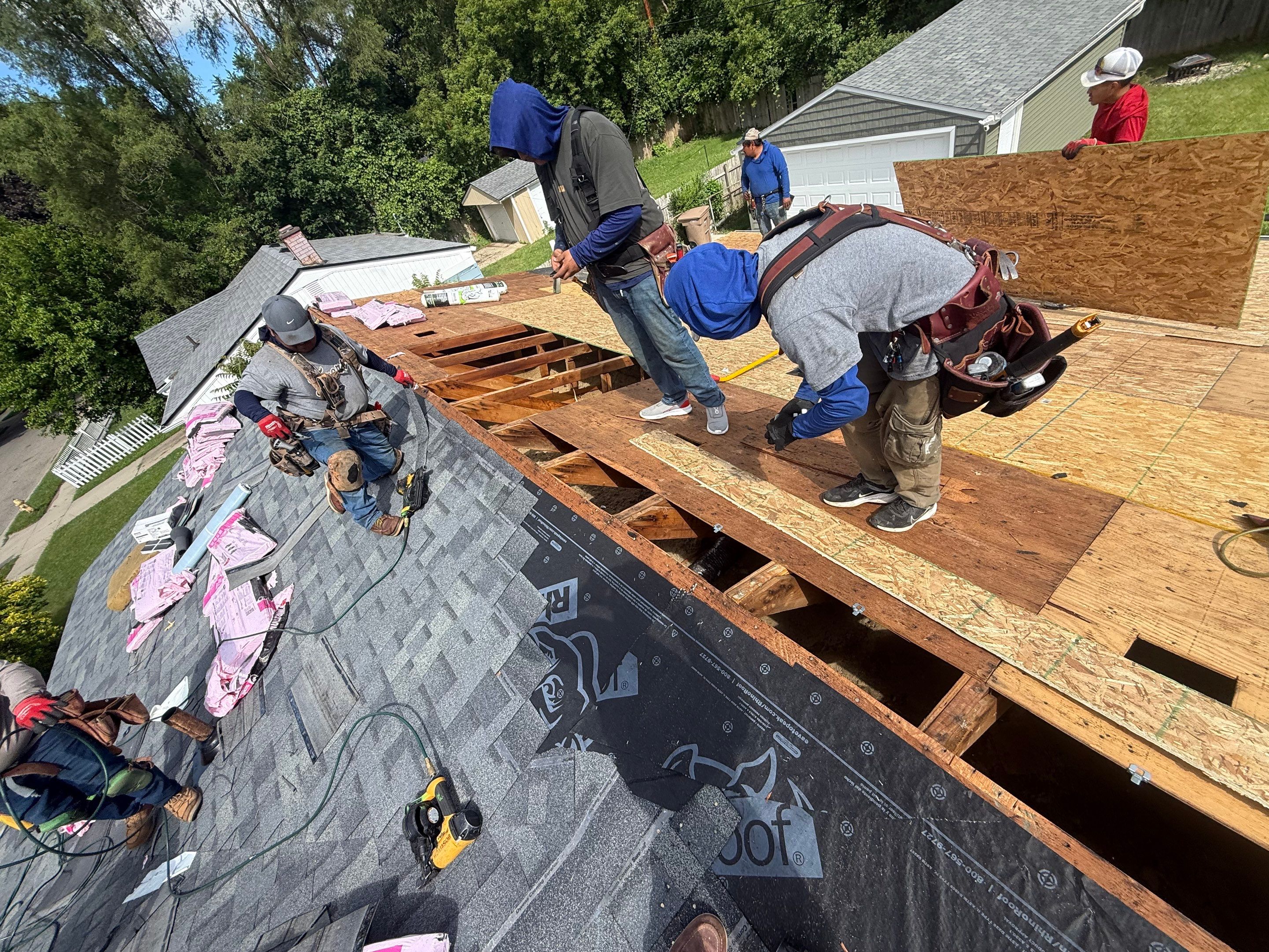 Roof Replacement using Owens Corning Tru Definitions by 180 Contractors