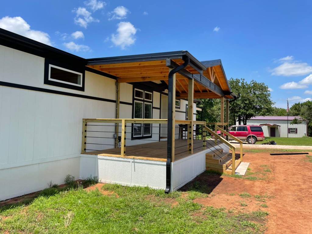 deck installation in Crescent by McCann's Roofing and Construction