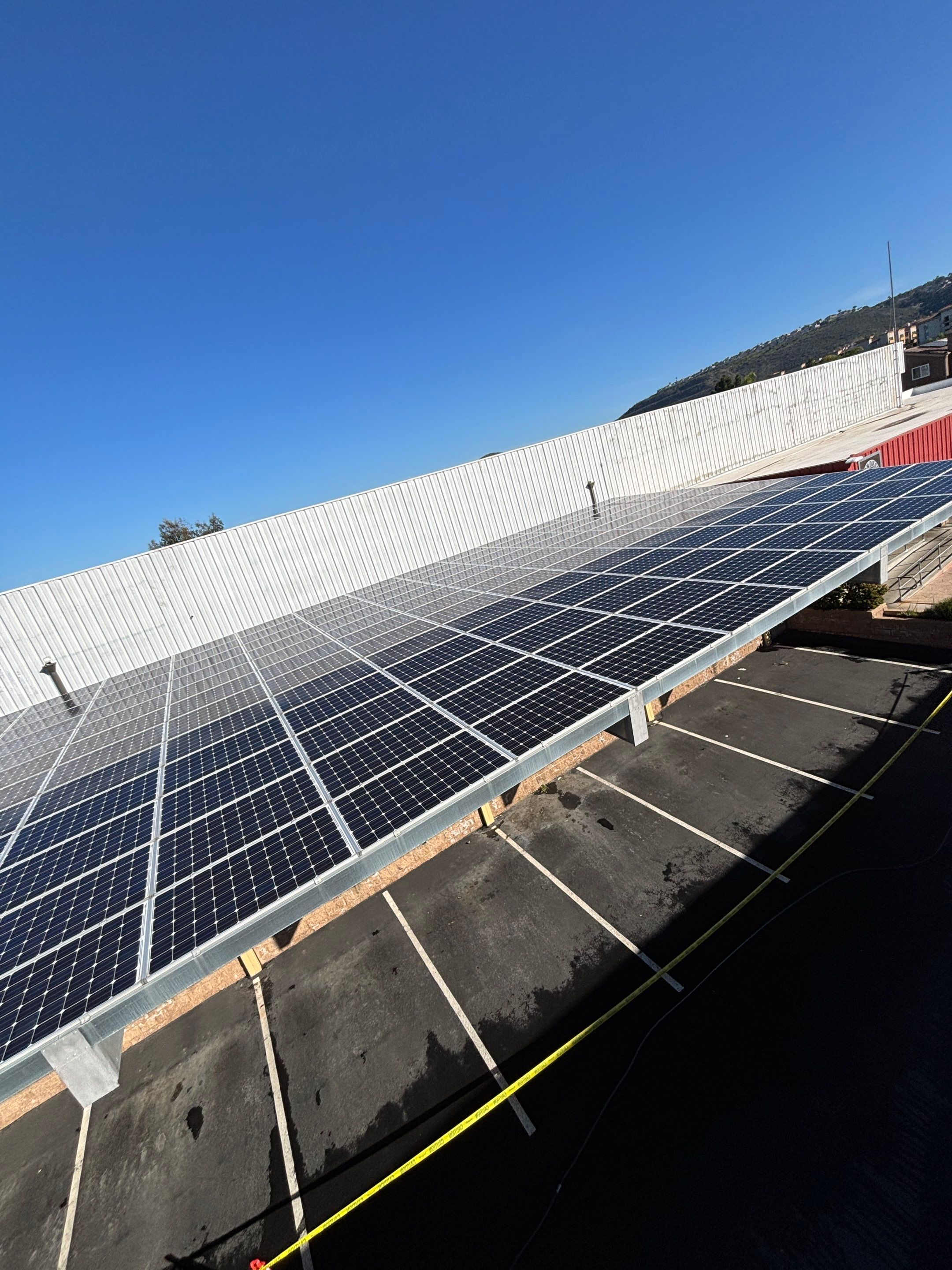 Commercial Solar Panel Cleaning by Palm Coast Solar Cleaning