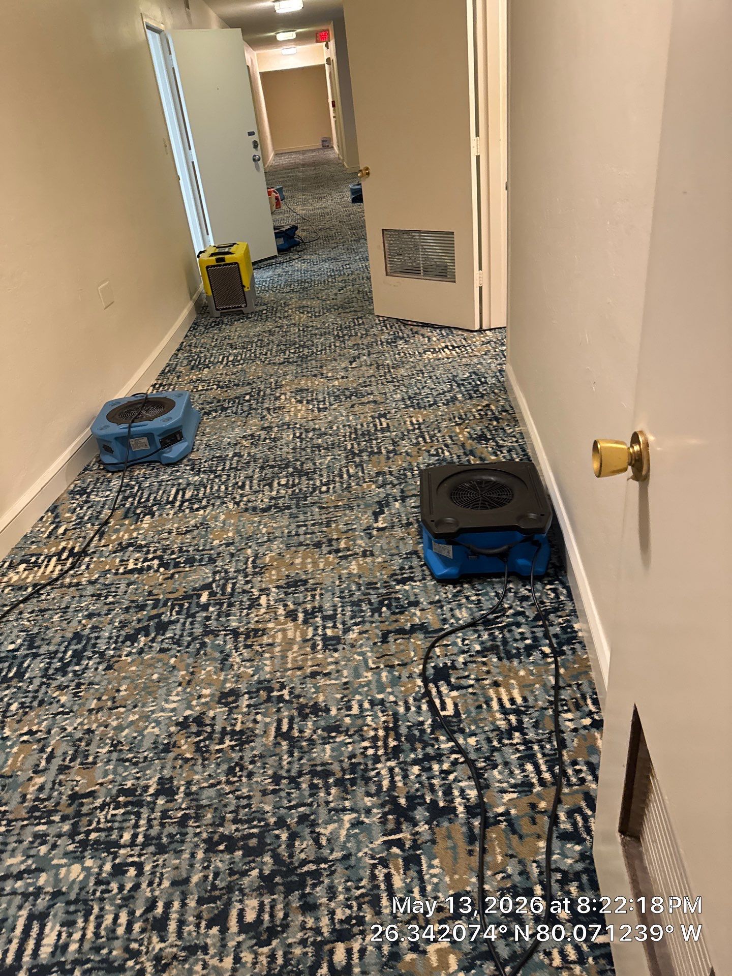 Water Damage Restoration and Structural Drying in Boca Raton by SuperClean