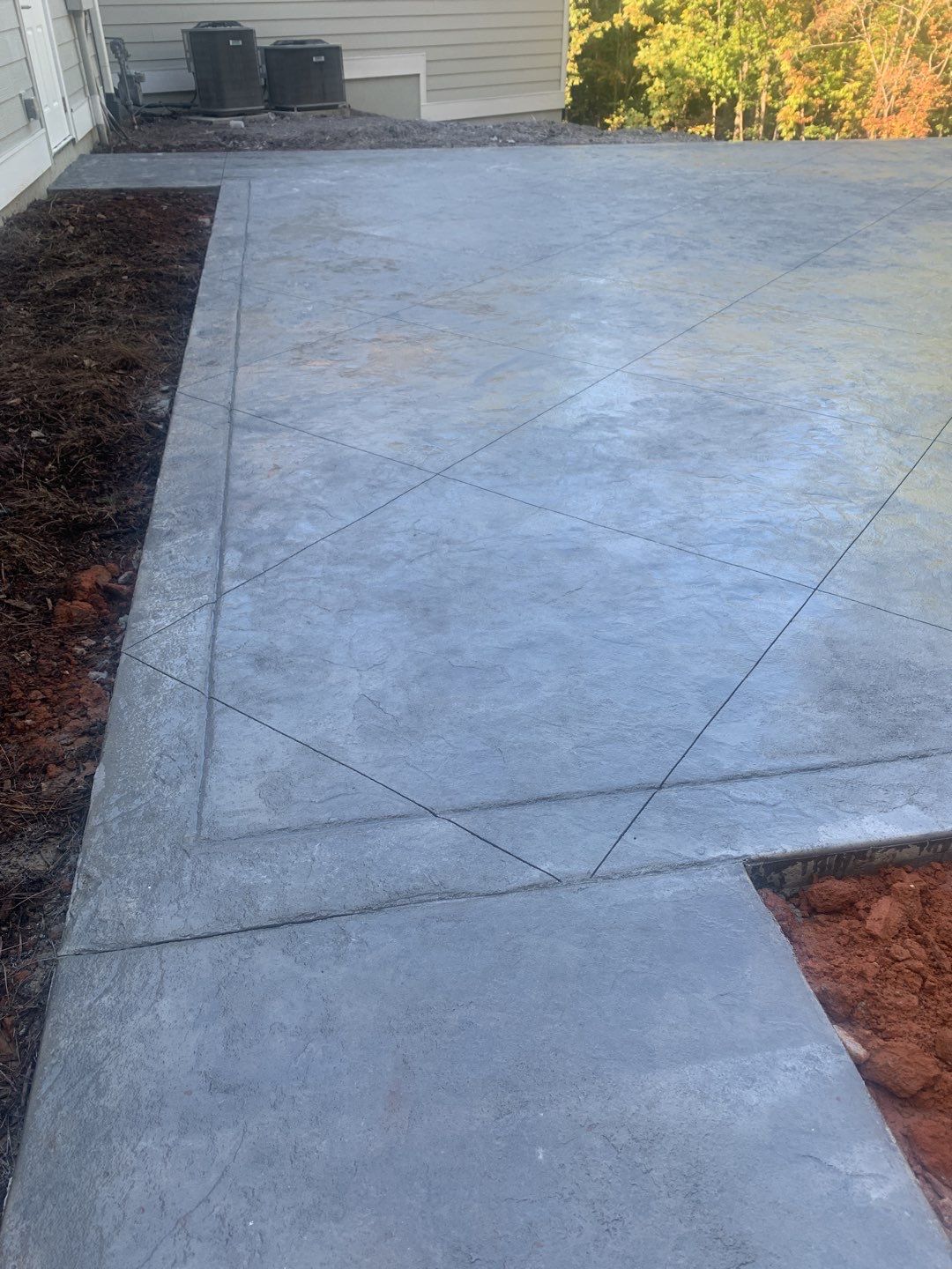 Stamped Concrete Patio by Xtreme Concrete Services