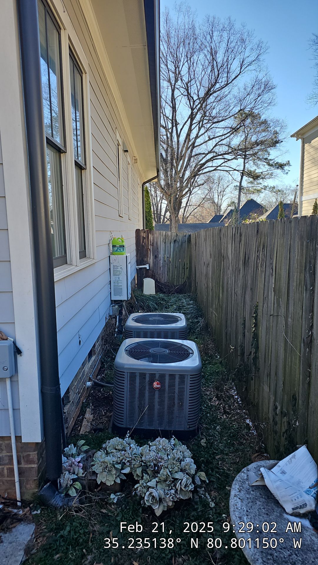Residential Landscape Project by Carolina-Metro Landscape, Inc
