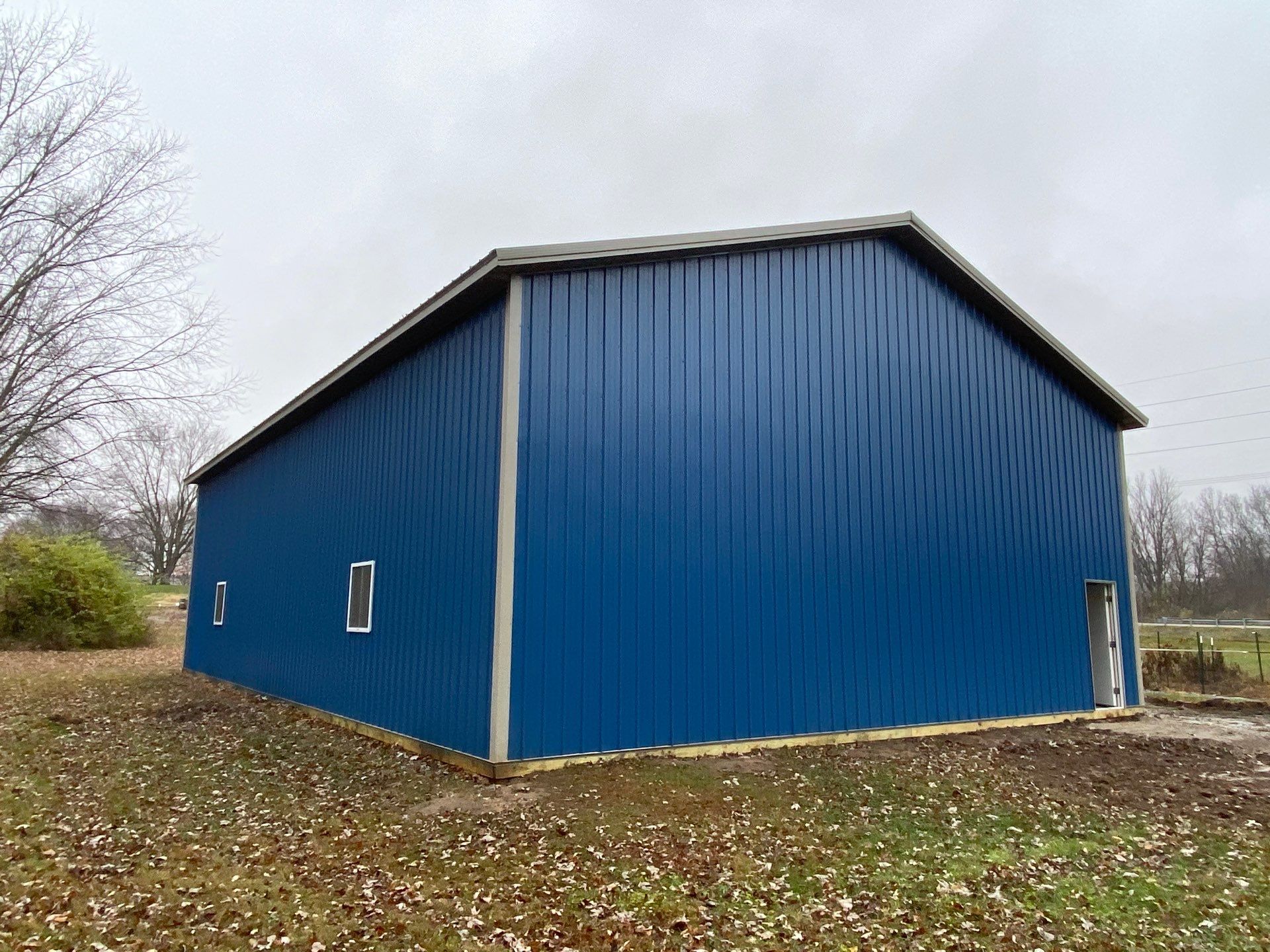 40'x60'x16' Pole Barn by The Barn Builders