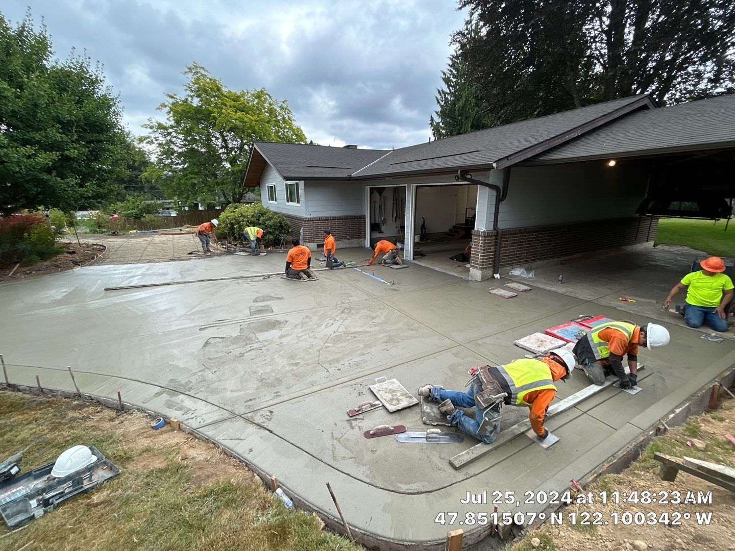 Rodd | Concrete Driveway Extentension by Jireh Asphalt & Concrete Inc 