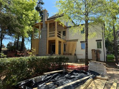 Residential Roof Replacement and Two-Story Porch Addition in Oxford