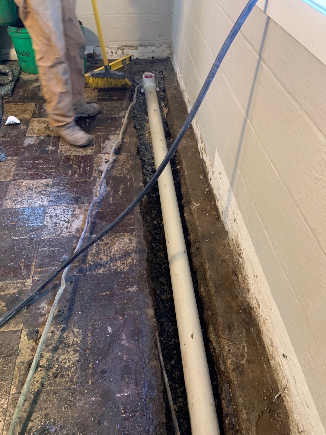 Getting Corey Back to Work with a Dry Basement by Waterproofing Northeast