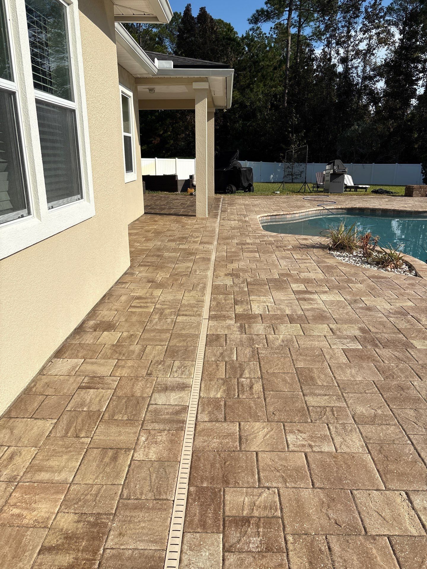 Pool Deck using TopSeal by DuraSeal