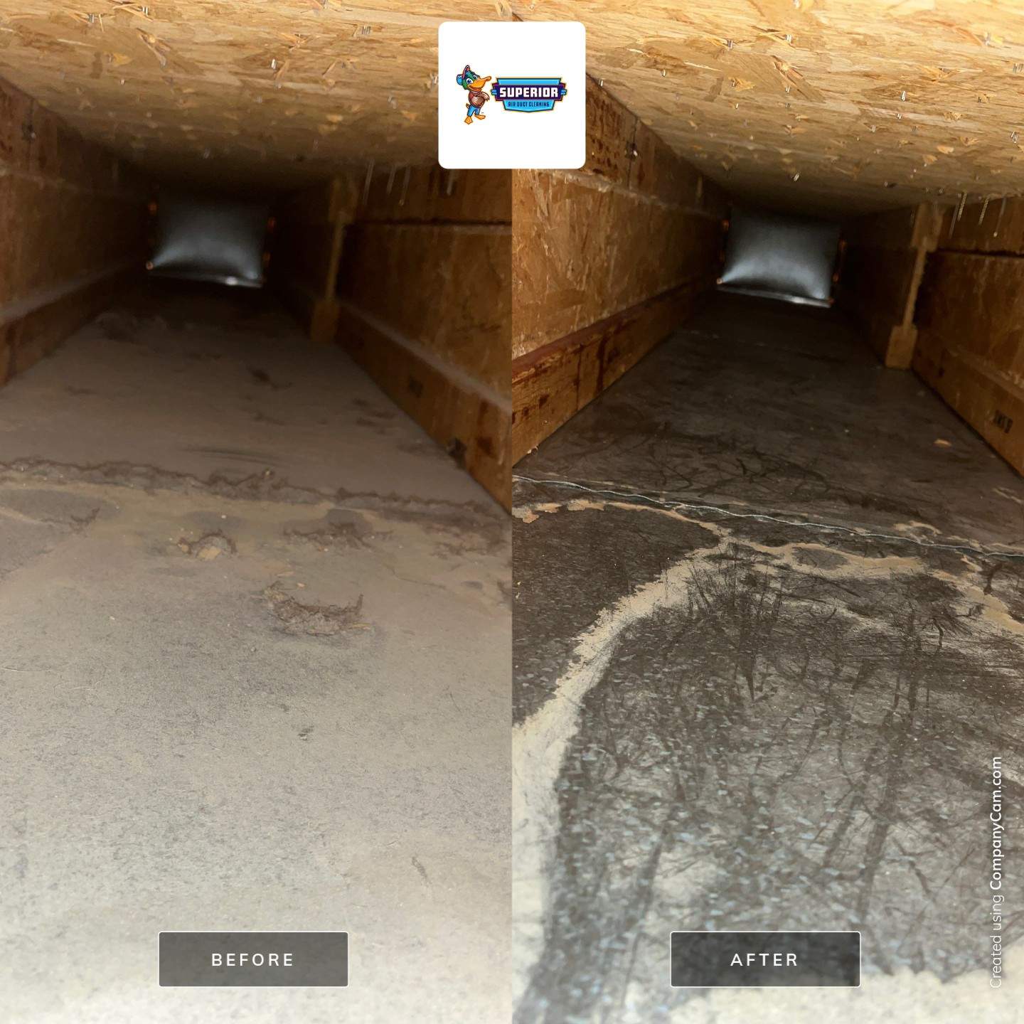Air Duct Cleaning With a Vacuum Truck in Canfield, OH by Superior Air Duct Cleaning