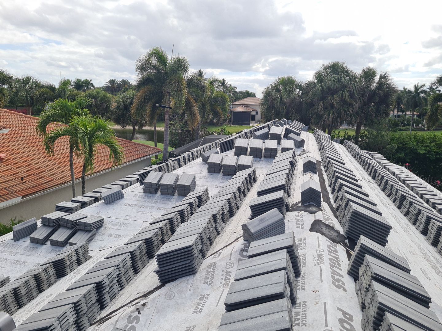 Residential Roofing Installation using WestLake Roofing Tile by BLUES BROTHERS CONSTRUCTION CORP