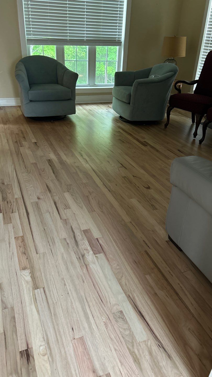 Natural refinish by Footprints Floors of Nashville