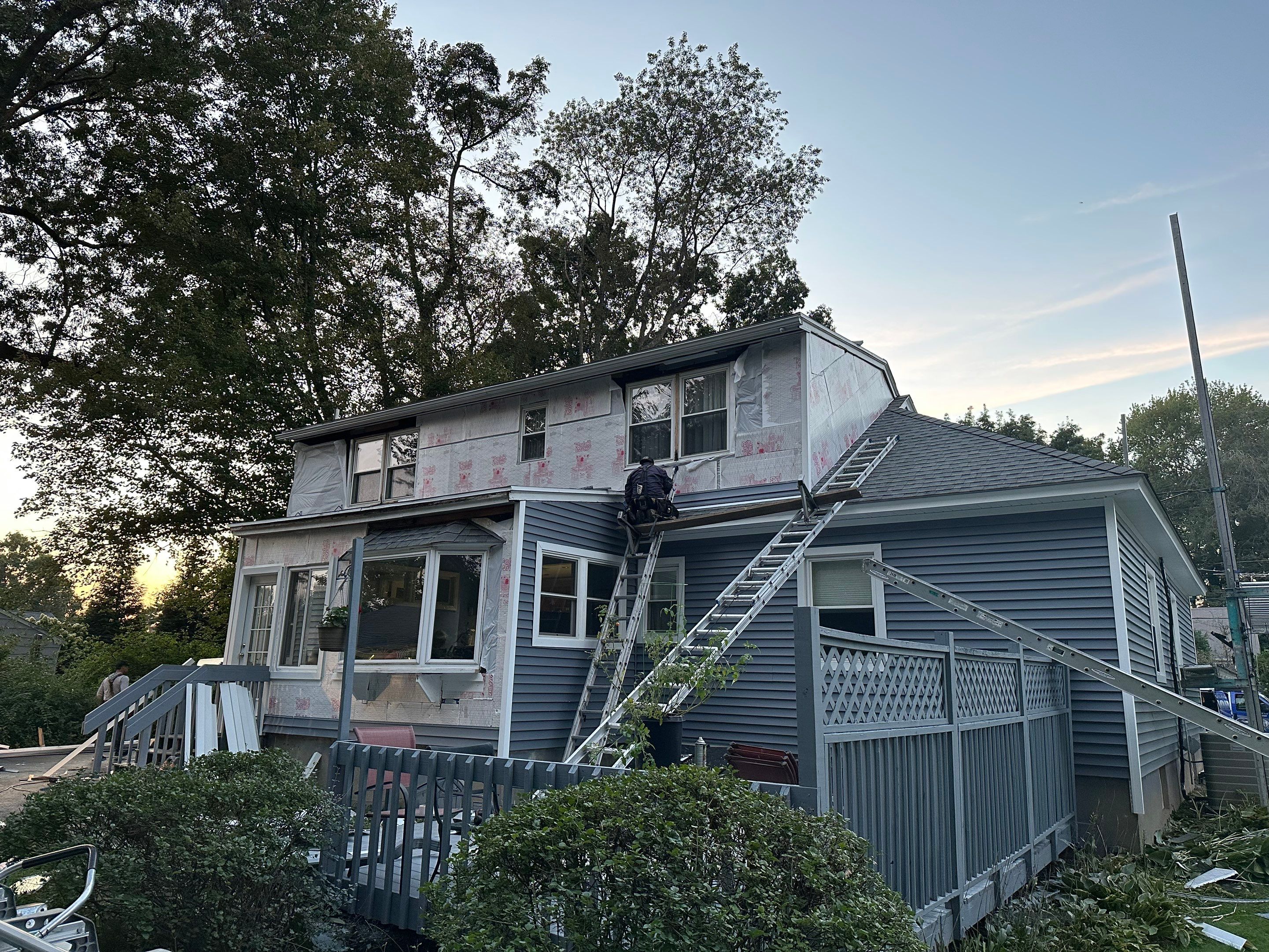 Siding Installation using Certainteed Monogram Flagstone by A Plus Exterior