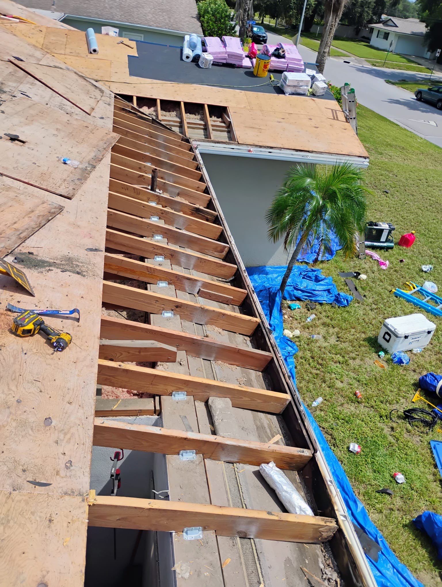 Project in Clearwater 33755 by Mitchell Roofing Company LLC 