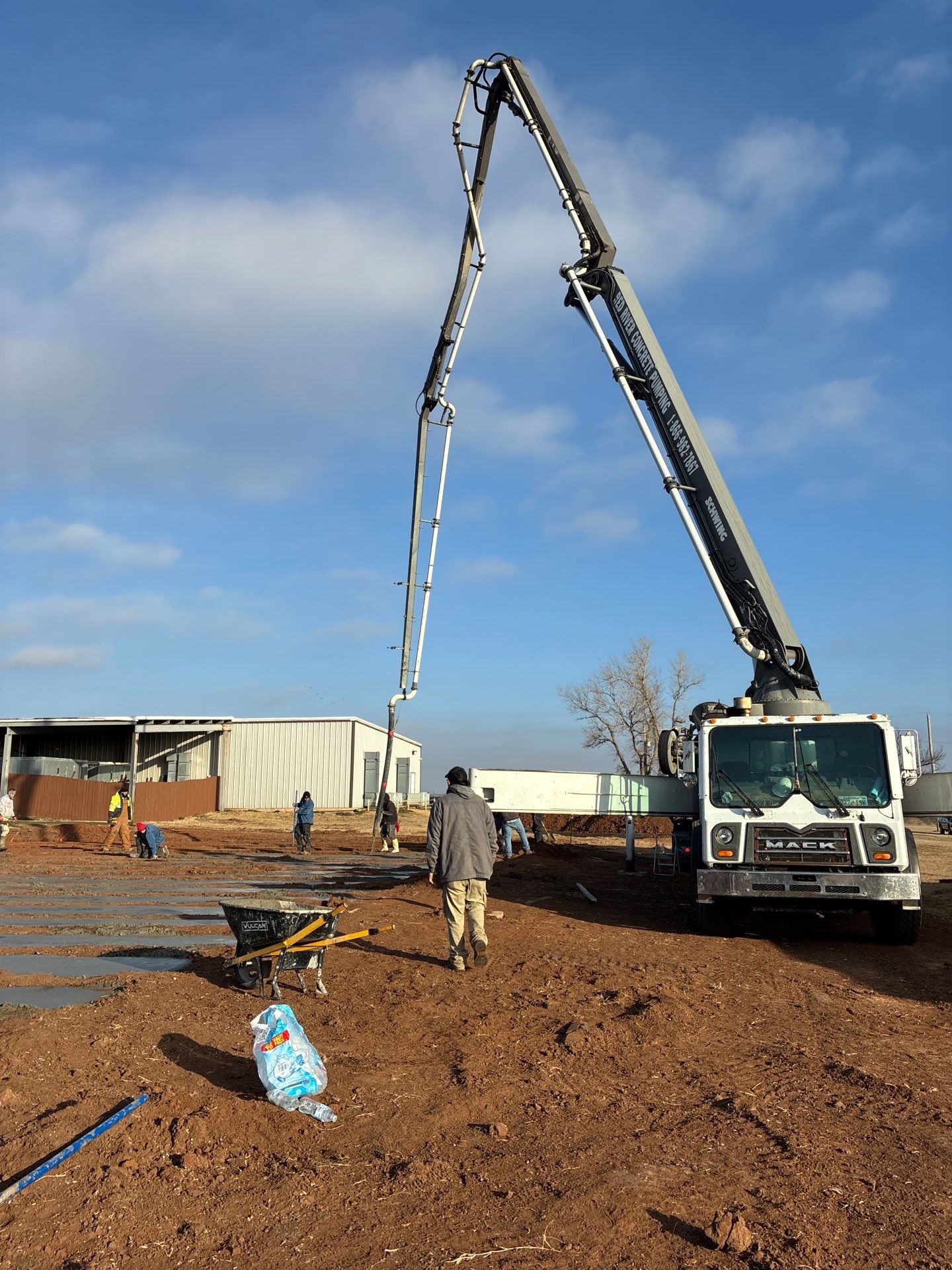 17 Truck Pour by Clays Services Inc