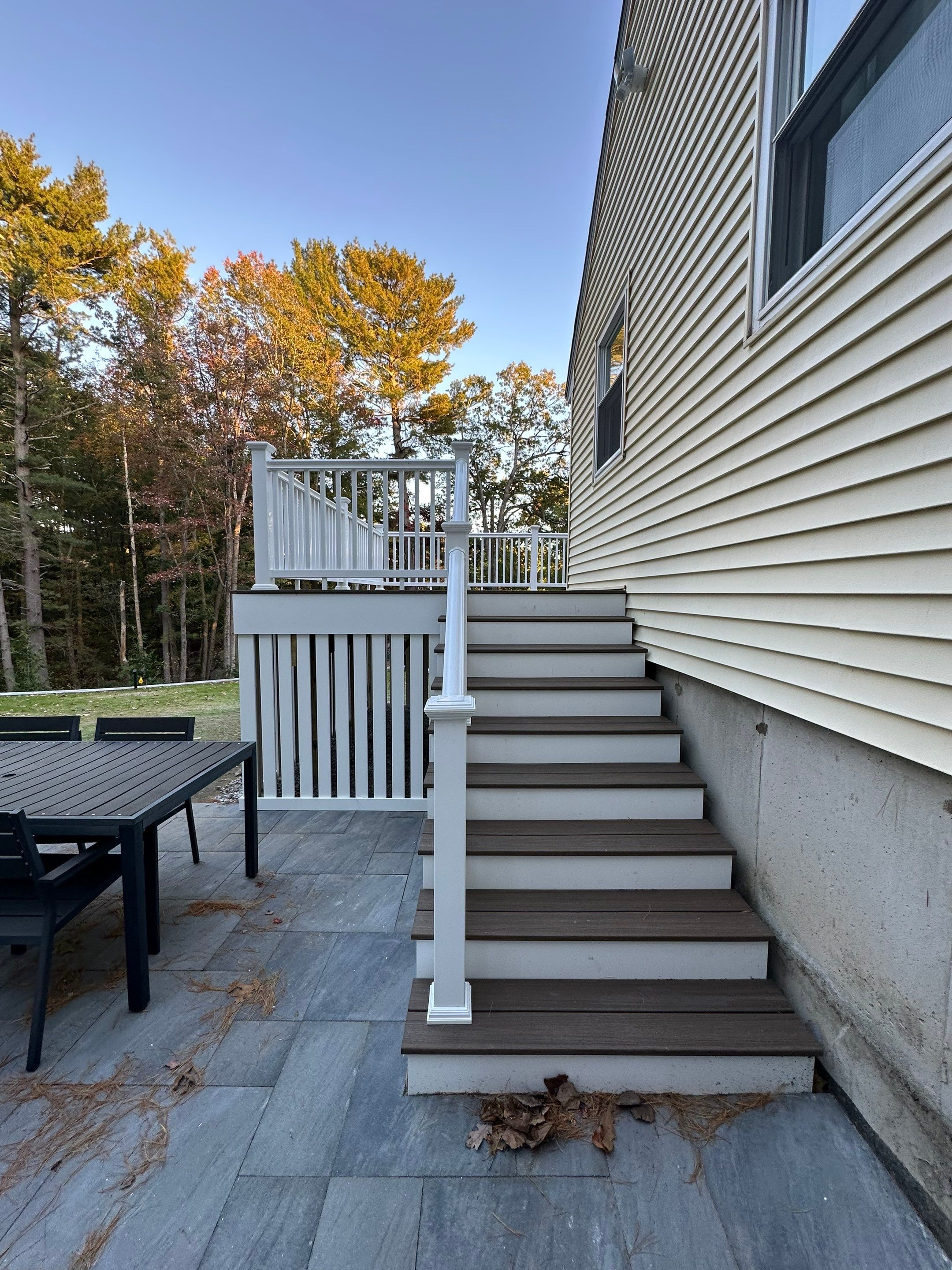 New Deck buit in Medfield MA by UBrothers Construction