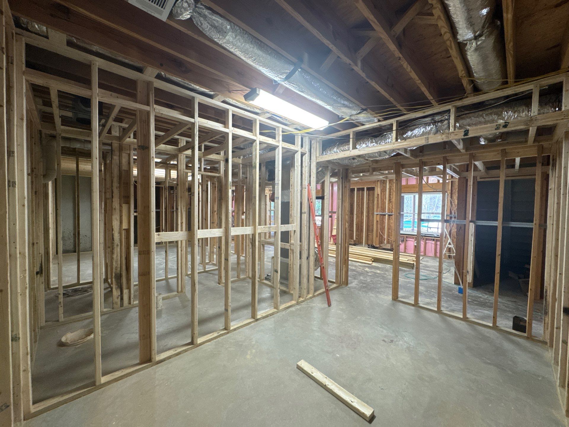 Full Basement Remodel in Powder Springs Featuring Custom Kitchenette by Swift Home Renovations